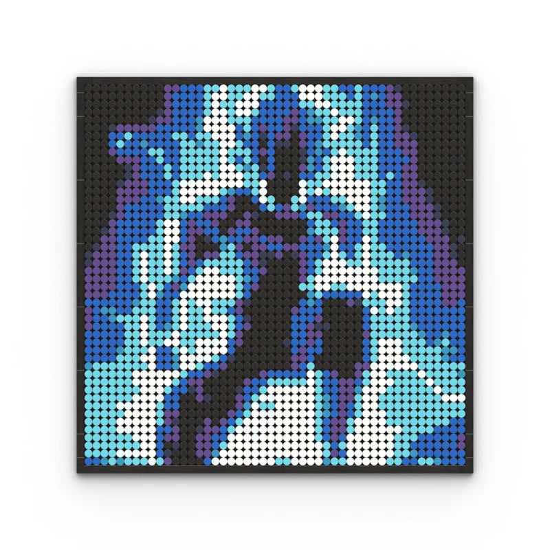Cuadro Pixel Art de Anime, modelo 05