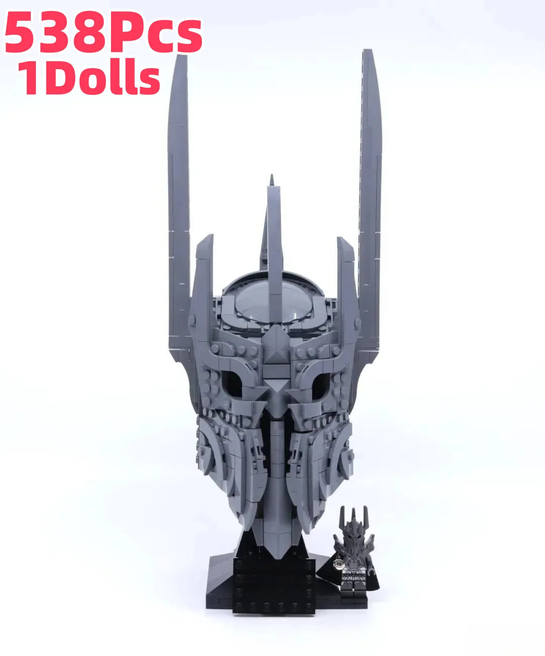 Casco de Sauron · Modelo de Exposición