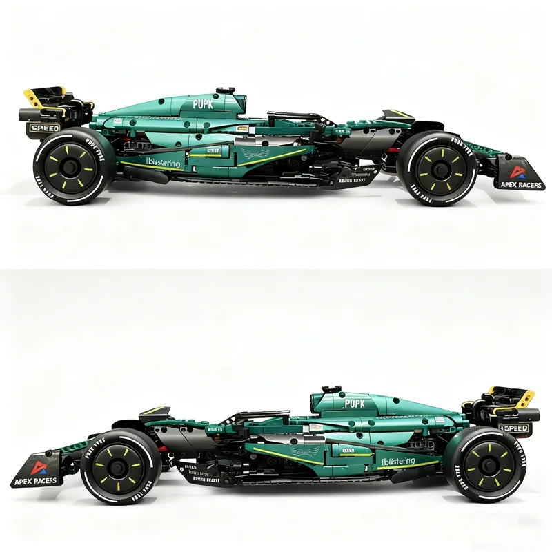 Fórmula 1 Aston Martin Aramco AMR25 · 1.912 piezas