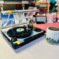 Tocadiscos Retro Vintage · Set de Construcción