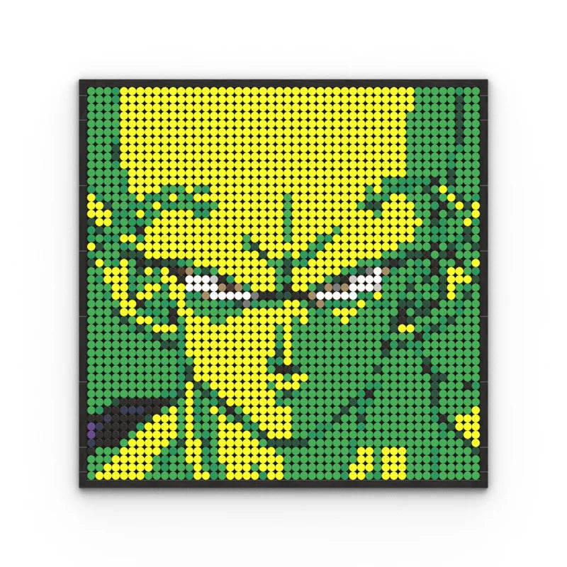 Cuadro Pixel Art de Anime, modelo 21