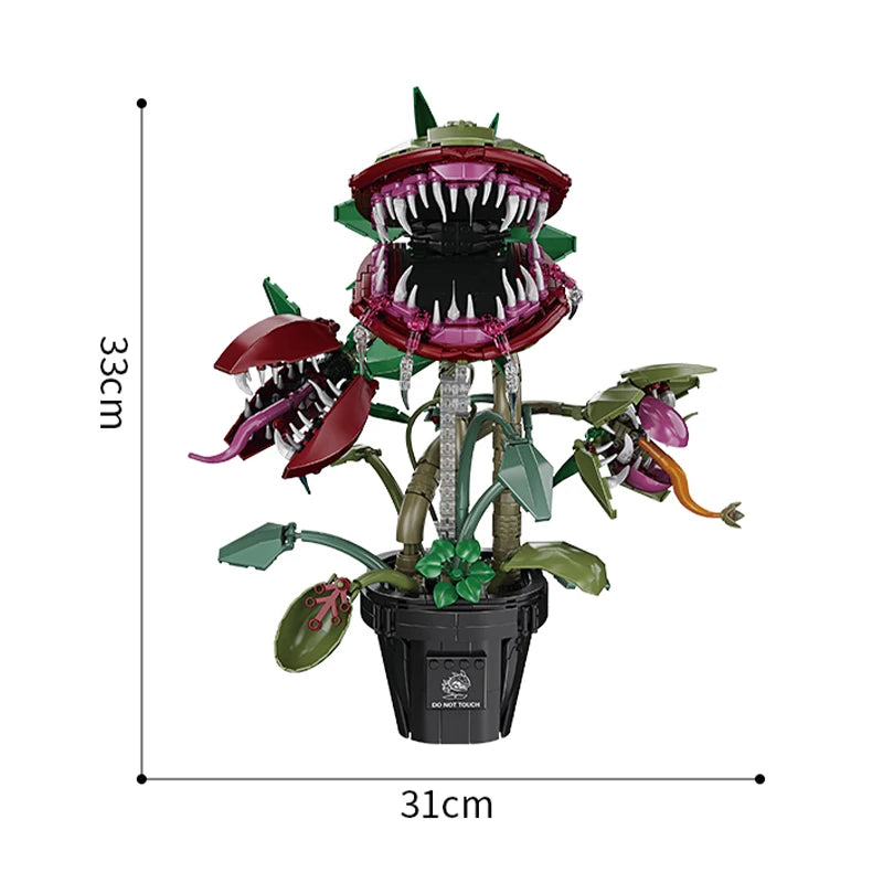 Planta Carnívora · Set Botánico Decorativo