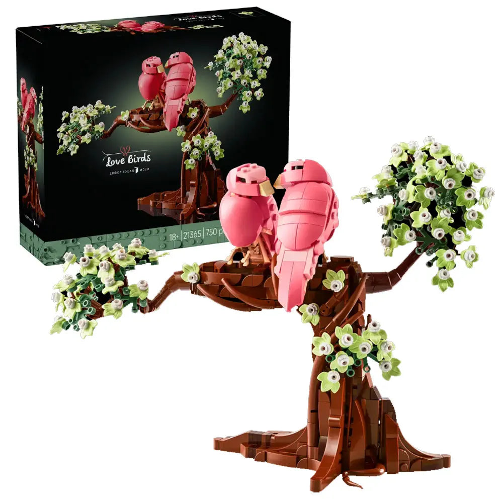 Pájaros en Cerezo en Flor · 750 piezas