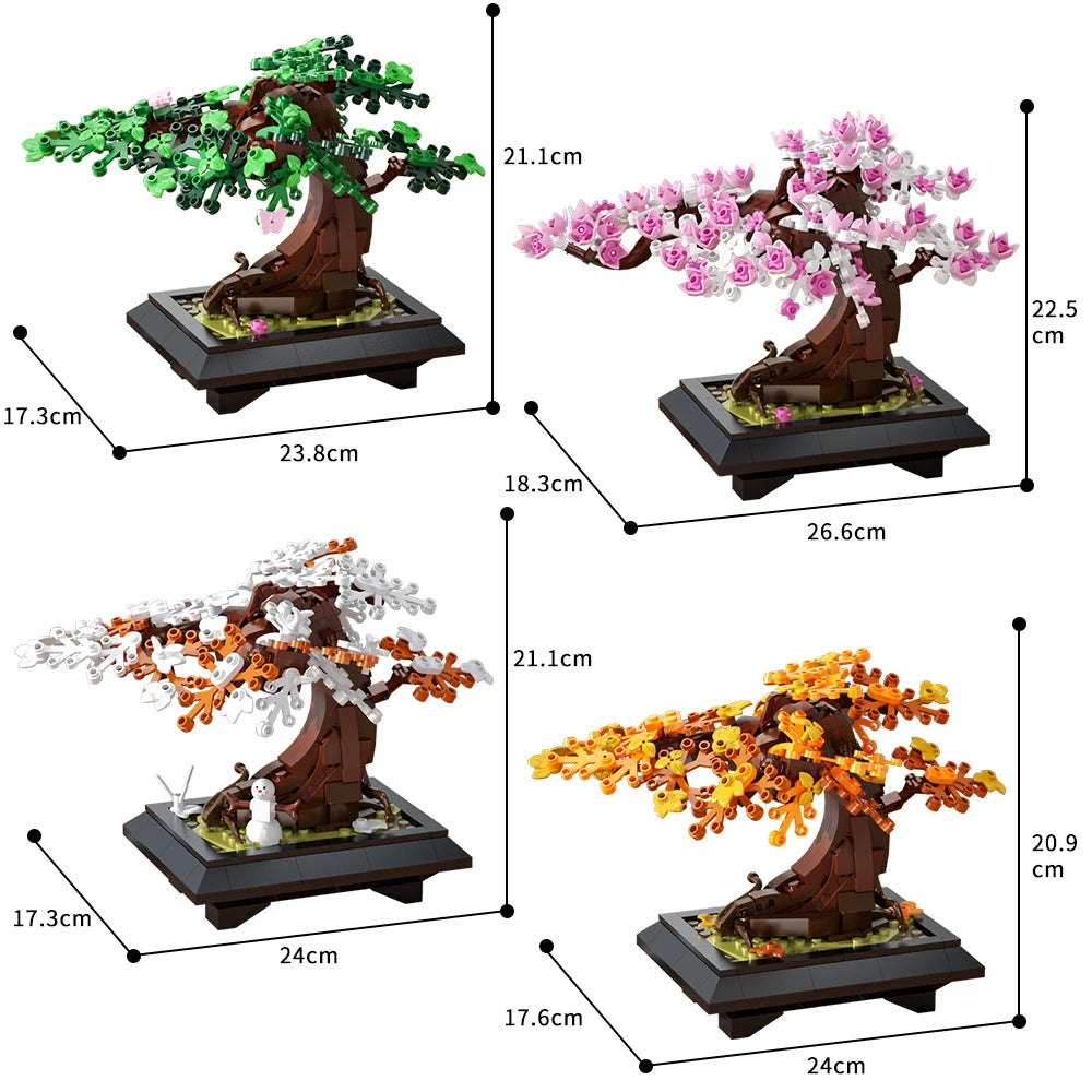 Bonsai delle Quattro Stagioni · 529 pezzi