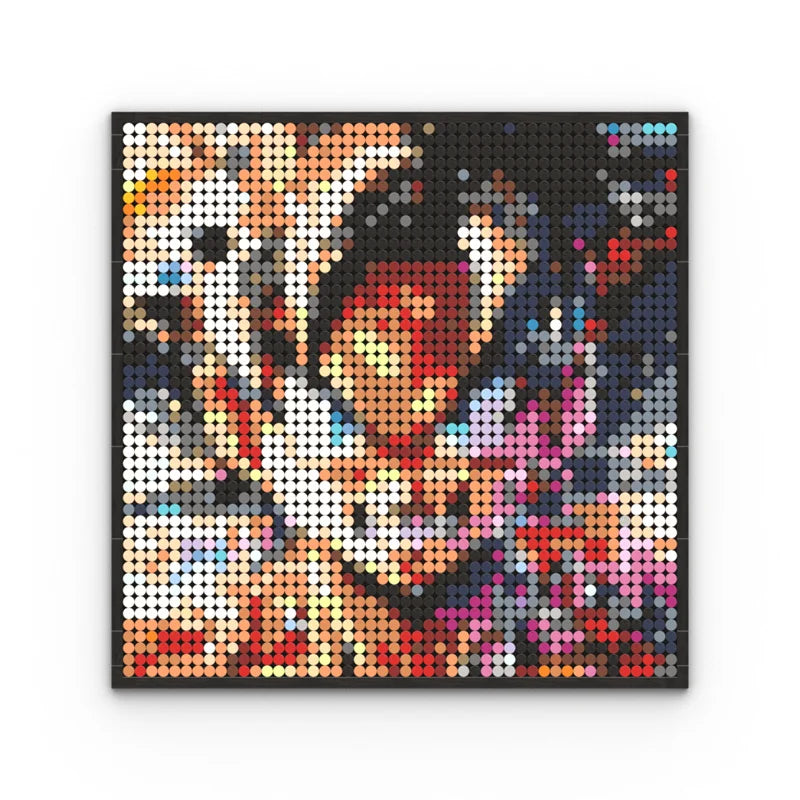 Cuadro Pixel Art de Anime, modelo 03