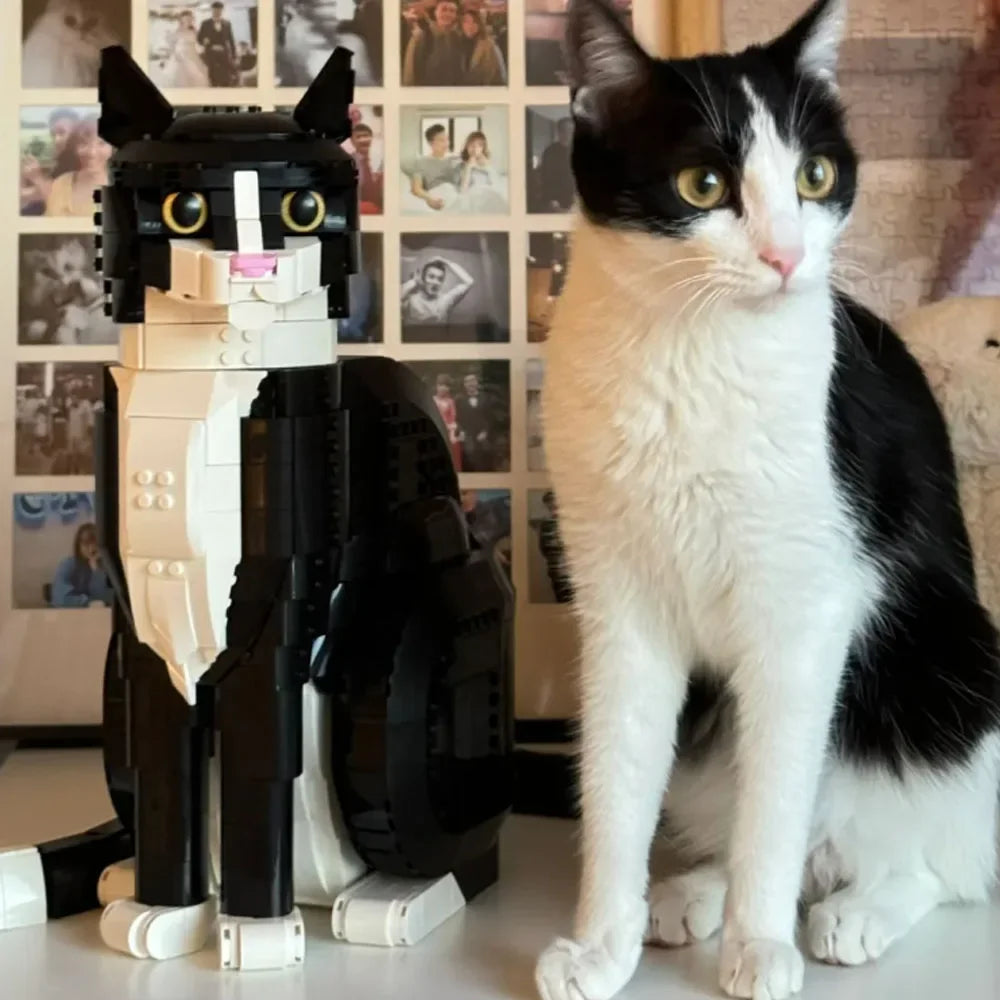 Chat Noir et Blanc · 1 710 pièces