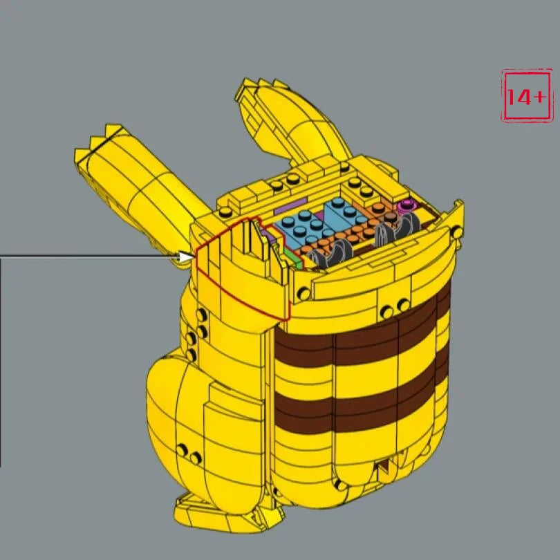 Pikachu · 2.050 piezas