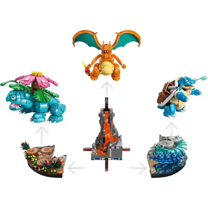 Trío Inicial de Kanto · 6.838 piezas