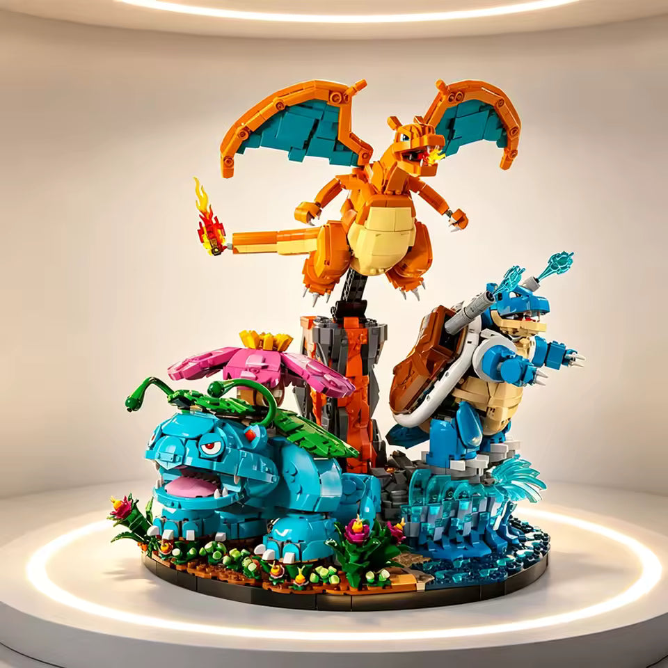 Kanto Starter Trio · 6,838 pieces