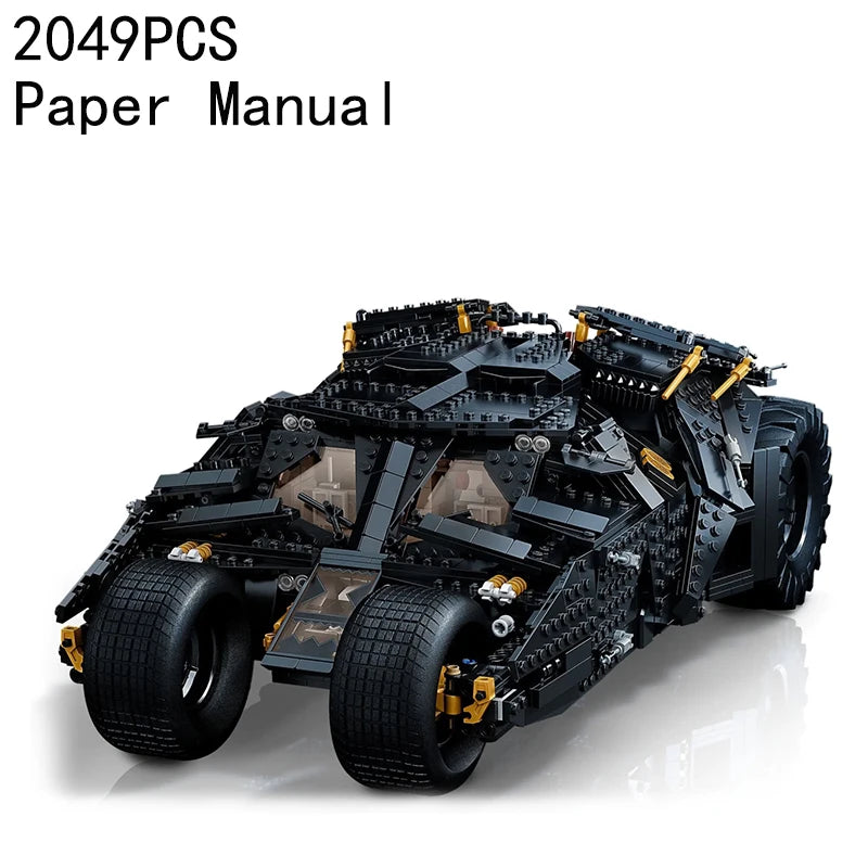 Batmóvil Negro · 2.049 piezas