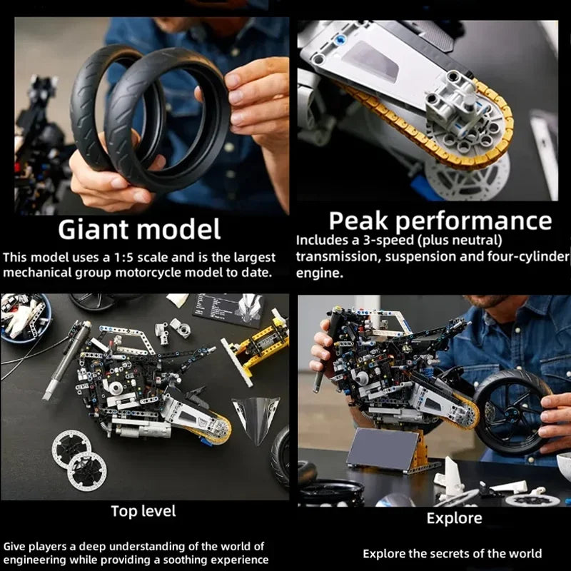 Motocicletta da Collezione · 1.920 pezzi