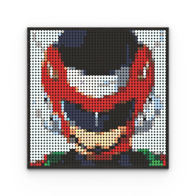Cuadro Pixel Art de Anime, modelo 07