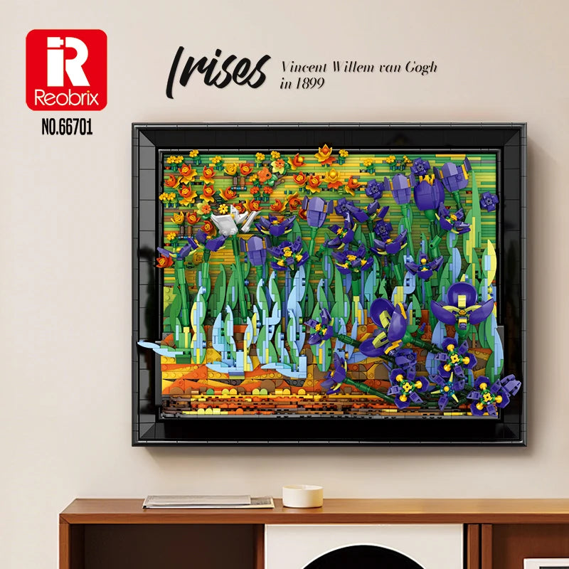 Iris · Quadro Floreale 3.480 pezzi
