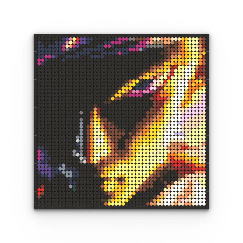 Cuadro Pixel Art de Anime, modelo 04