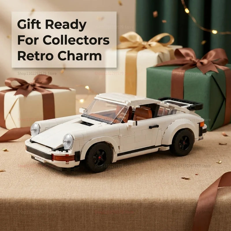 Coche Retro 2 en 1 · 1.458 piezas