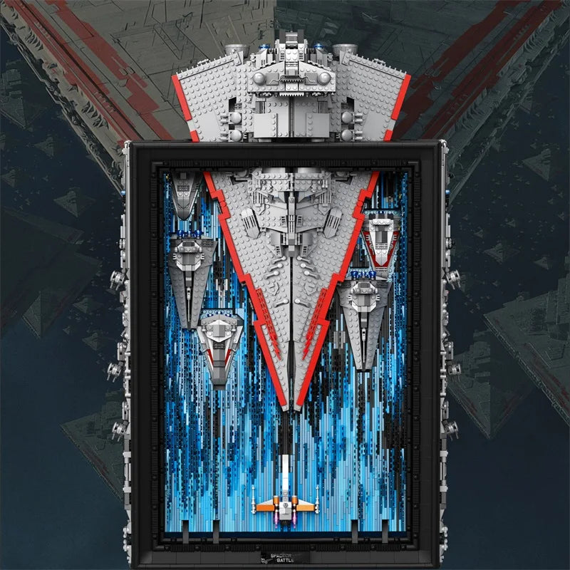 Destructor Imperial en Cuadro 3D · 5.345 piezas