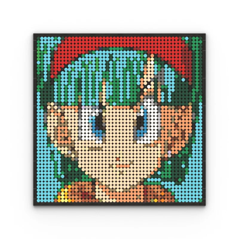 Cuadro Pixel Art de Anime, modelo 15