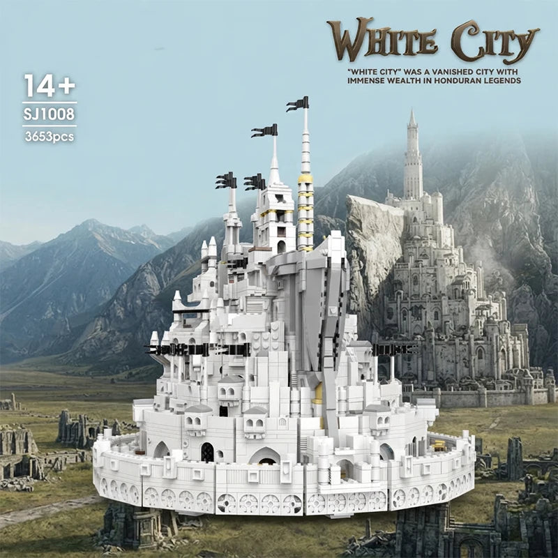 Minas Tirith · A Cidade Branca · 3.653 peças