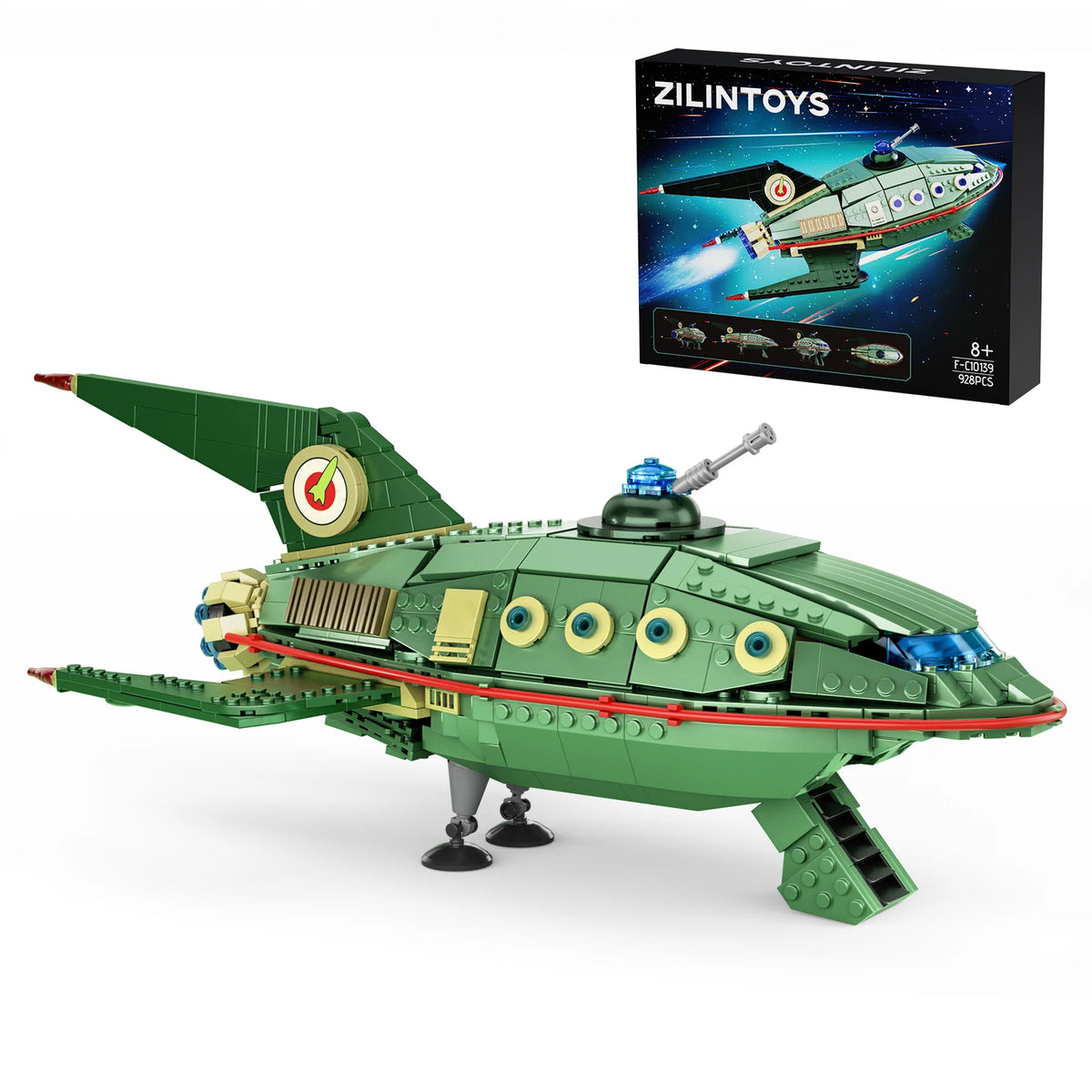 Nave Planet Express · 928 piezas