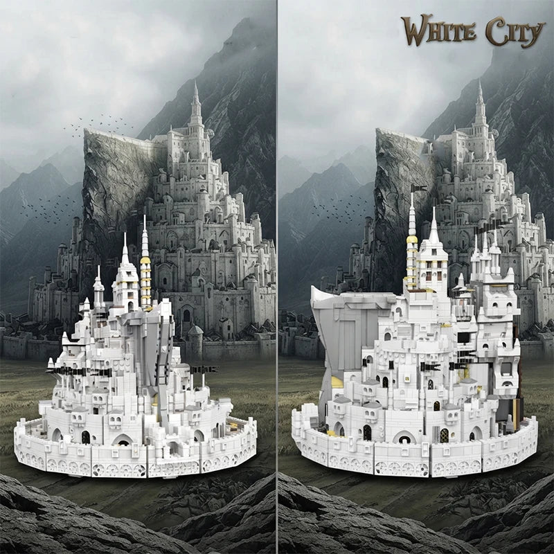 Minas Tirith · A Cidade Branca · 3.653 peças