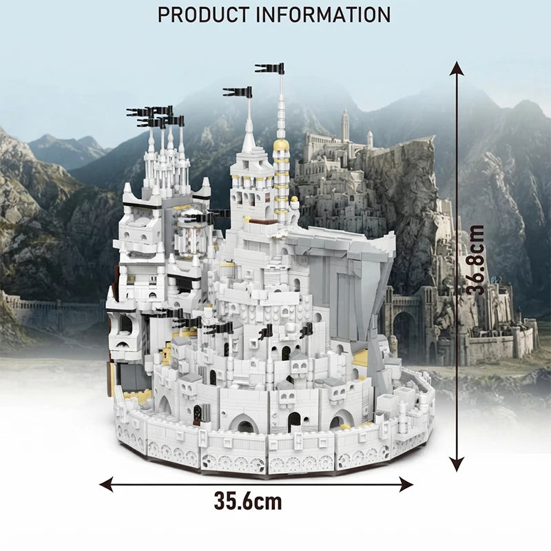 Minas Tirith · A Cidade Branca · 3.653 peças