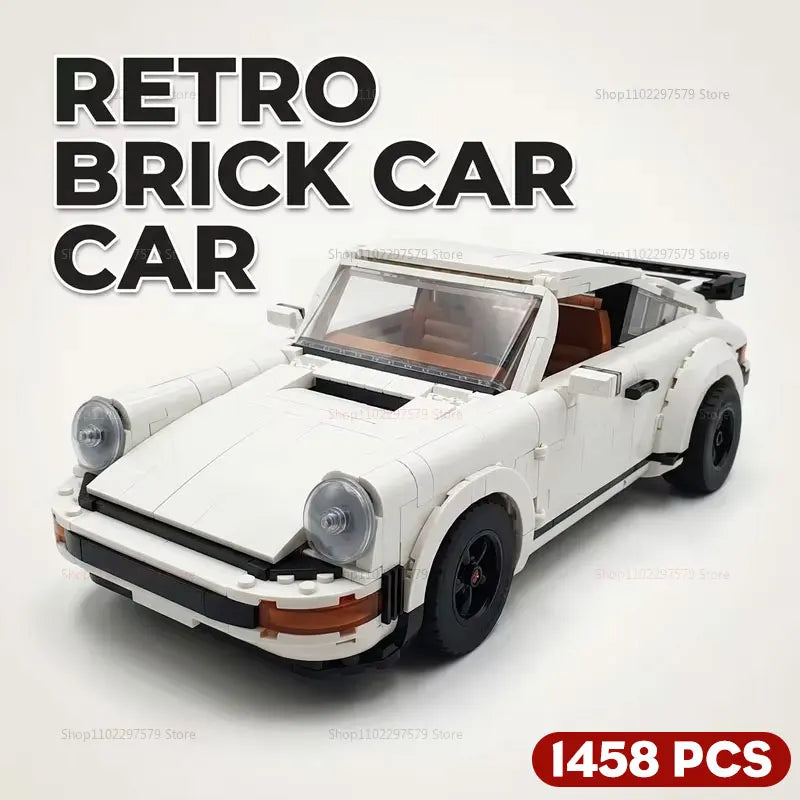 Coche Retro 2 en 1 · 1.458 piezas