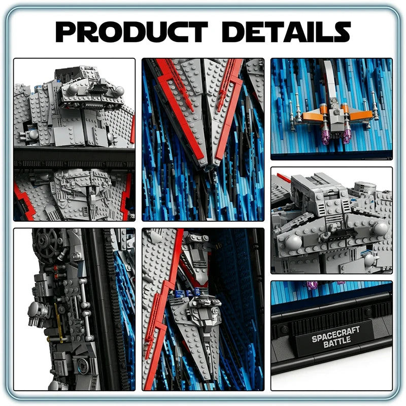 Destructor Imperial en Cuadro 3D · 5.345 piezas