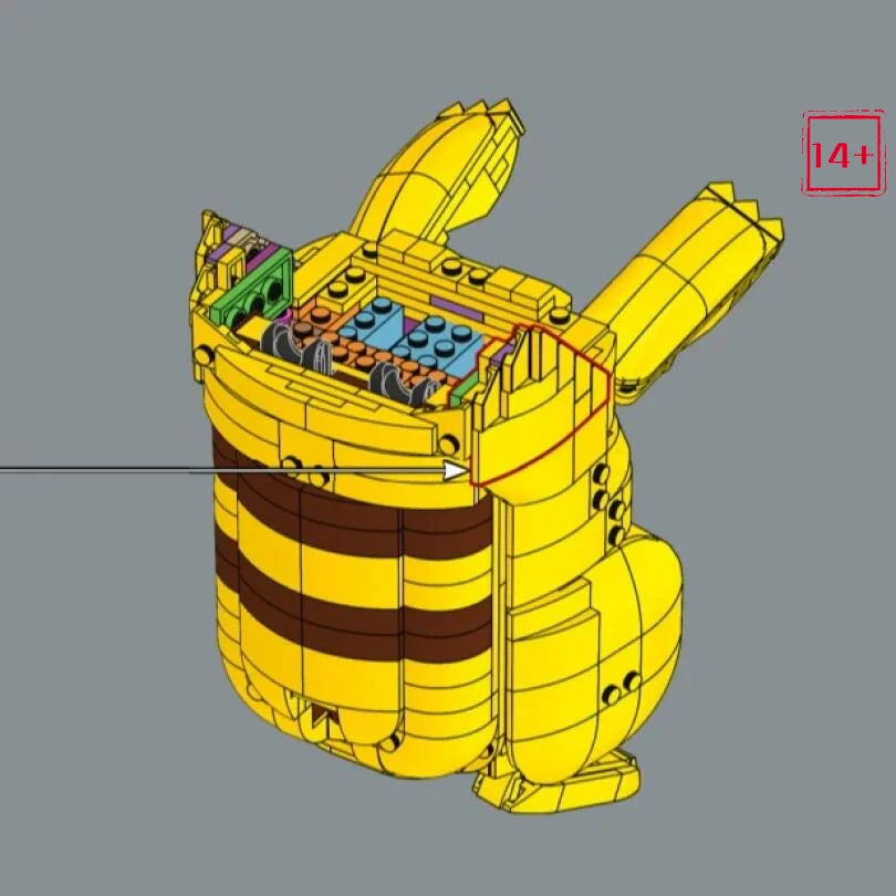 Pikachu · 2.050 piezas