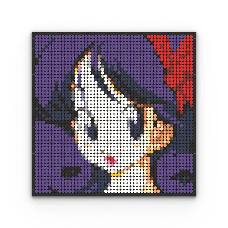 Cuadro Pixel Art de Anime, modelo 16