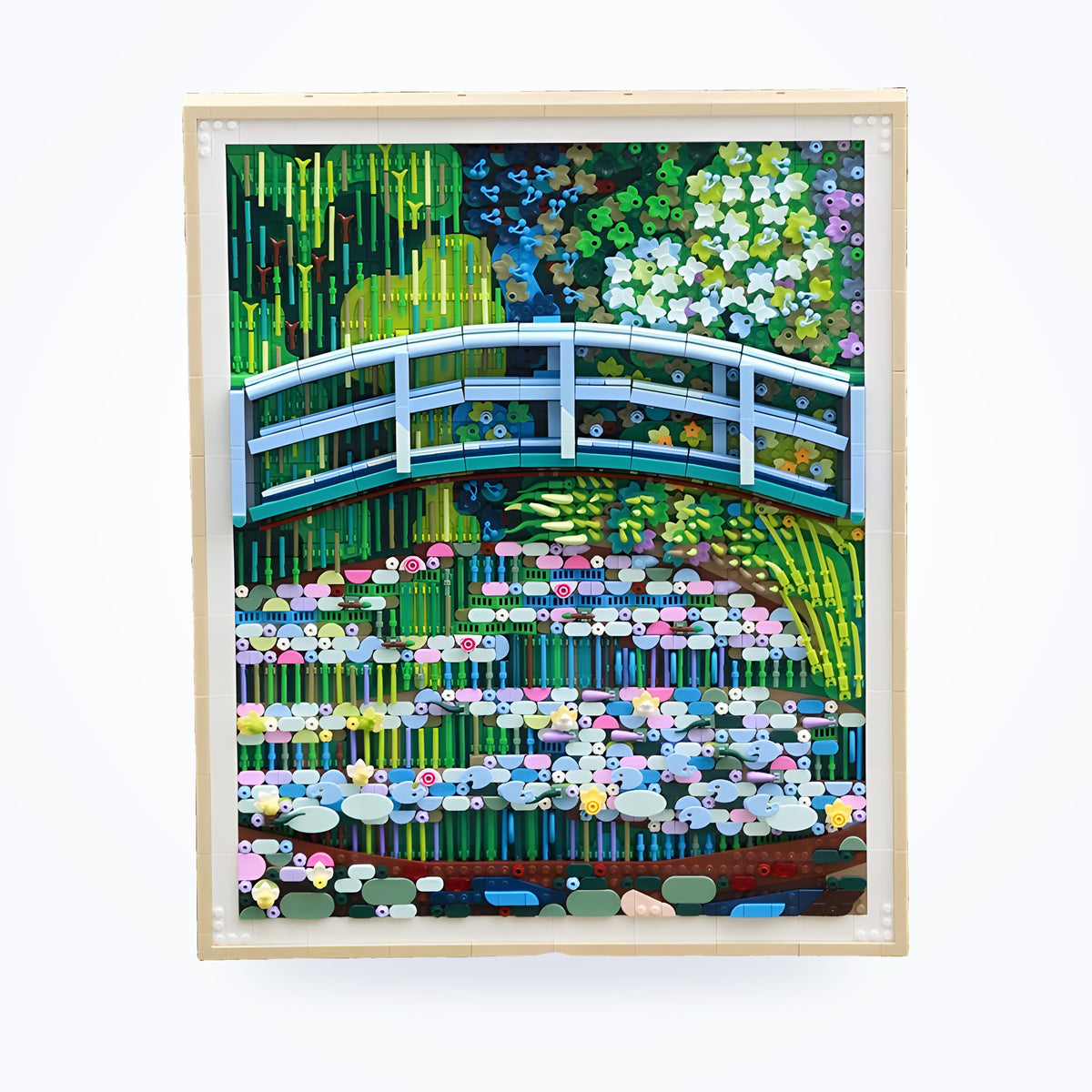 Stagno delle Ninfee · Quadro di 3.179 pezzi