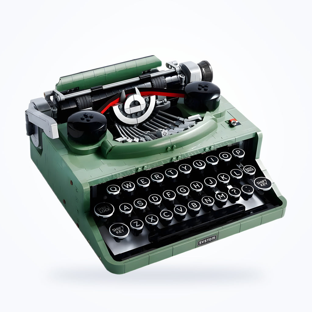 Máquina de Escrever Retro · 2.079 peças